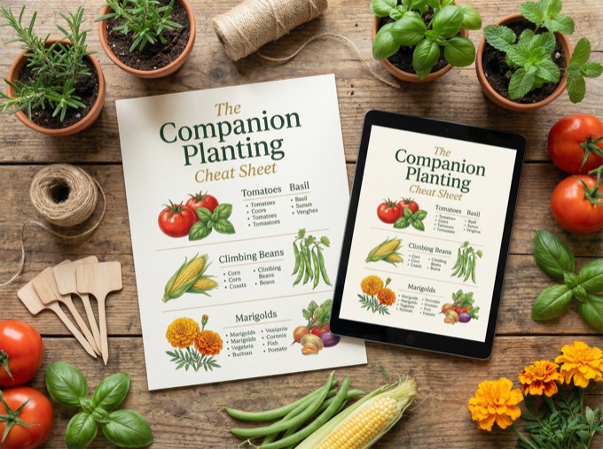 Companion Planting Cheat Sheet